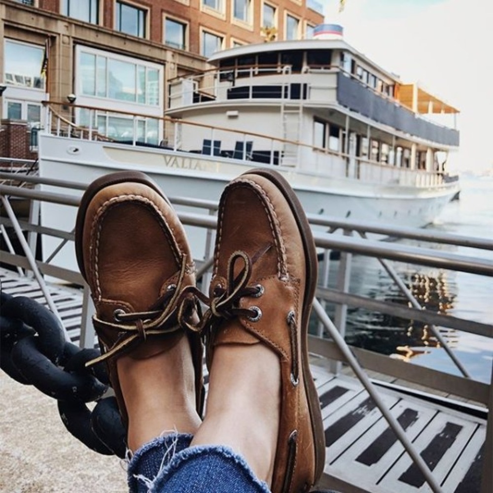 Women's Sperry Original Boat Shoe- Tan